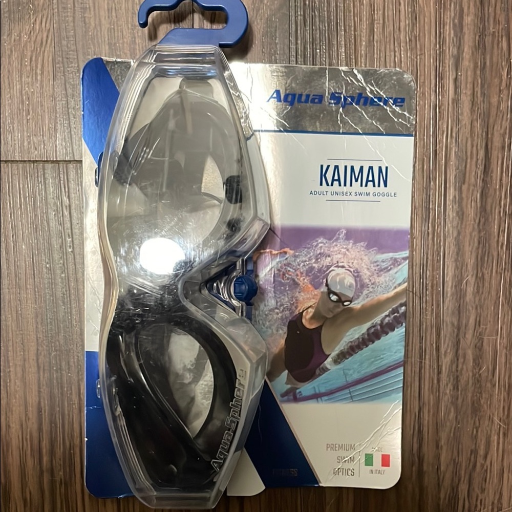 Aqua Sphere Kaiman Swim Goggles - Black